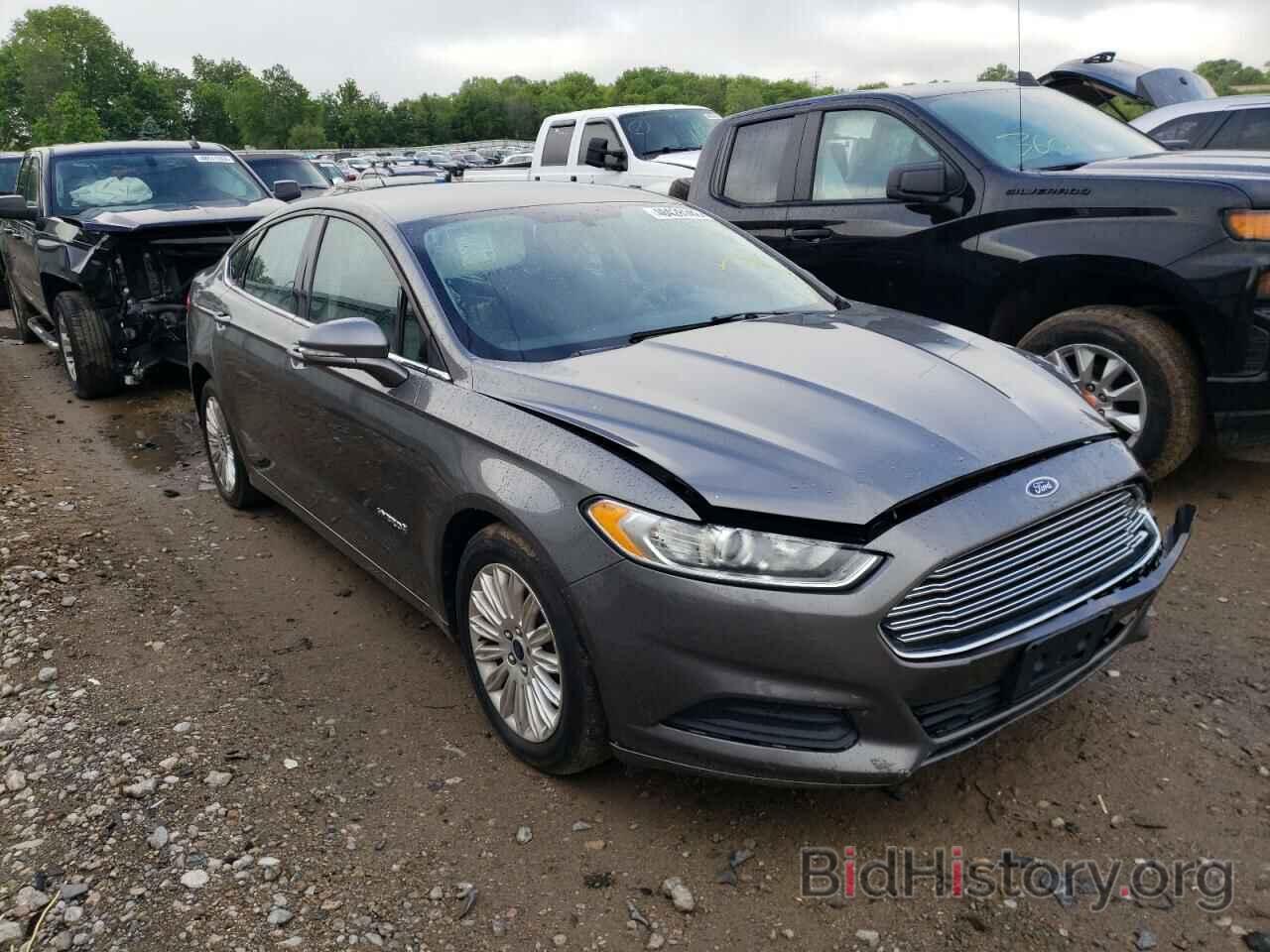 Photo 3FA6P0LU3DR217493 - FORD FUSION 2013