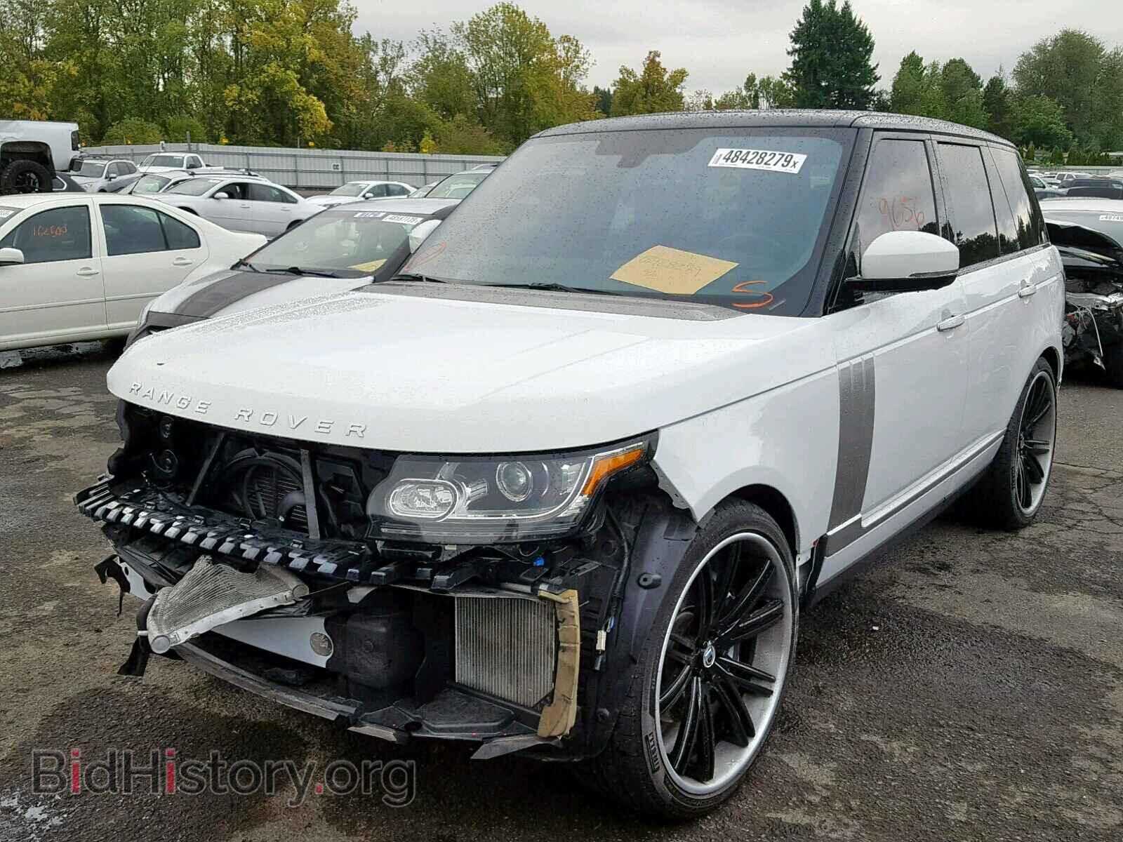2014 LAND ROVER RANGE ROVE - VIN: SALGV2EF7EA130845 - Photo 2
