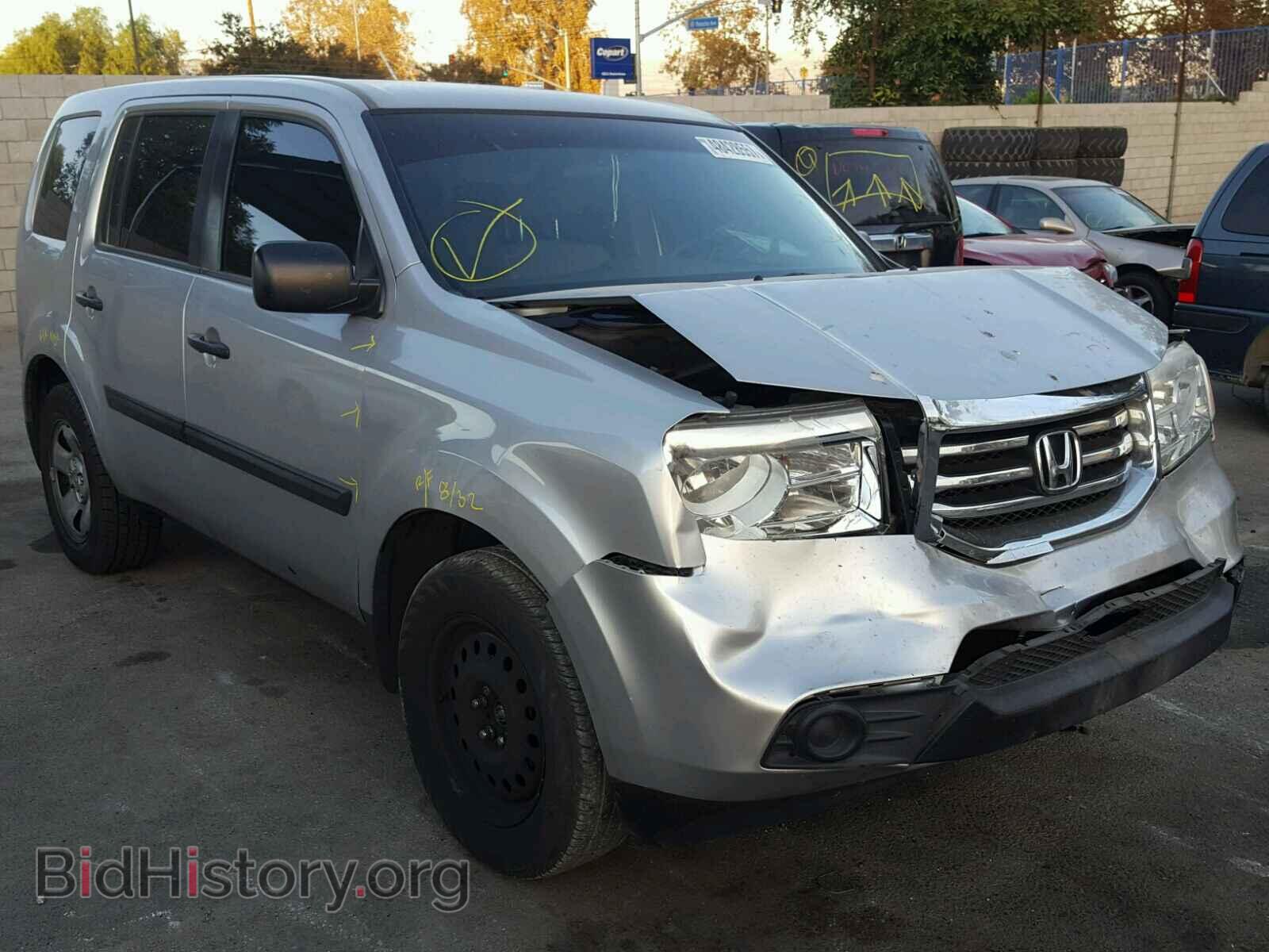 Фотография 5FNYF3H2XCB026393 - HONDA PILOT 2012