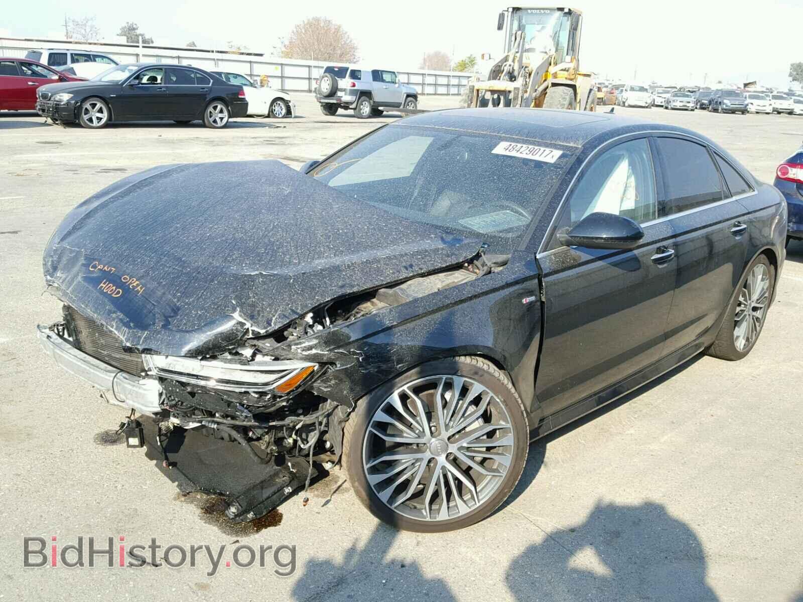 2016 AUDI A6 - VIN: WAUGFAFC9GN168489 - Фото 2