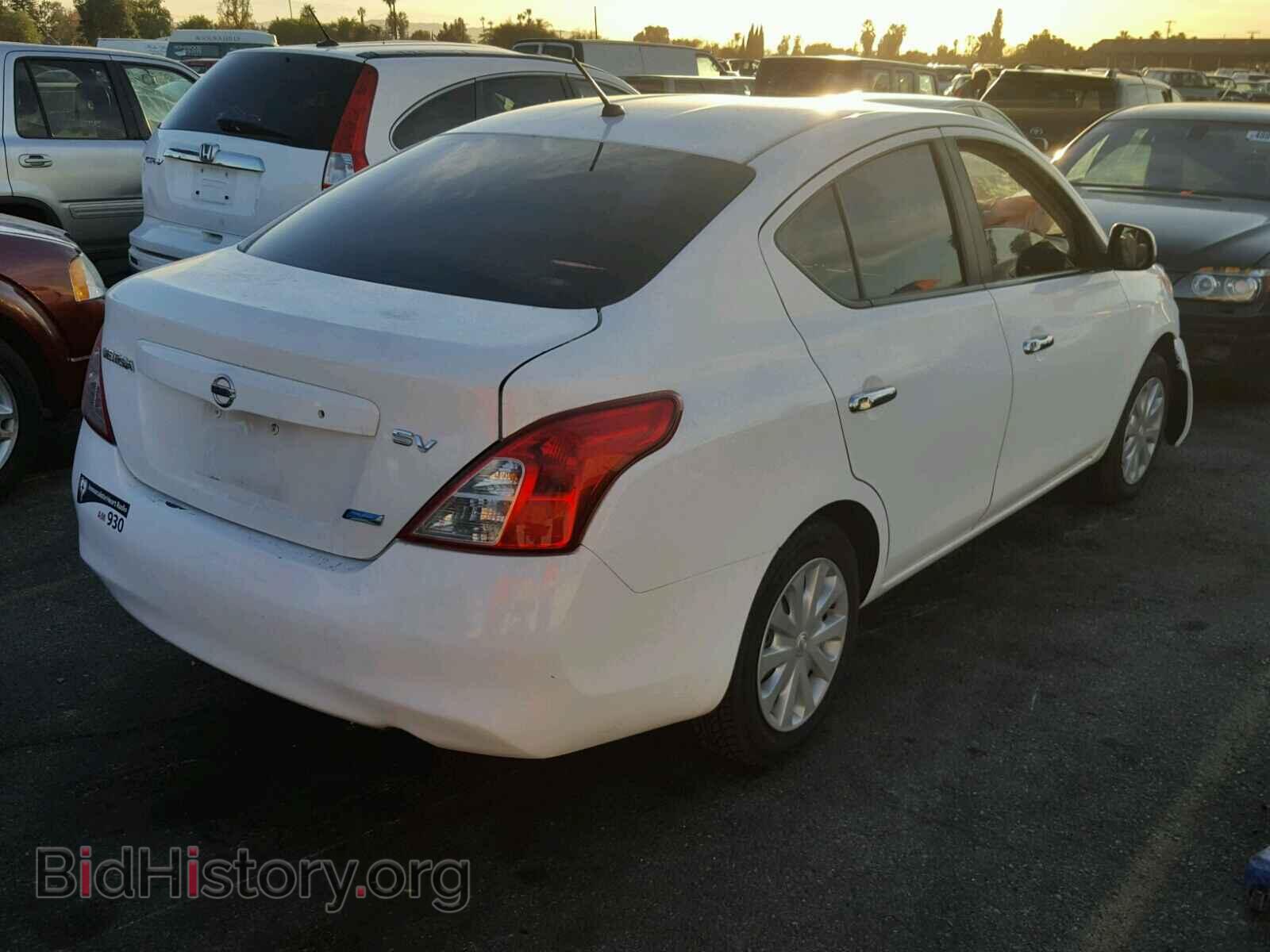 2012 NISSAN VERSA - VIN: 3N1CN7AP3CL823633 - Фото 4