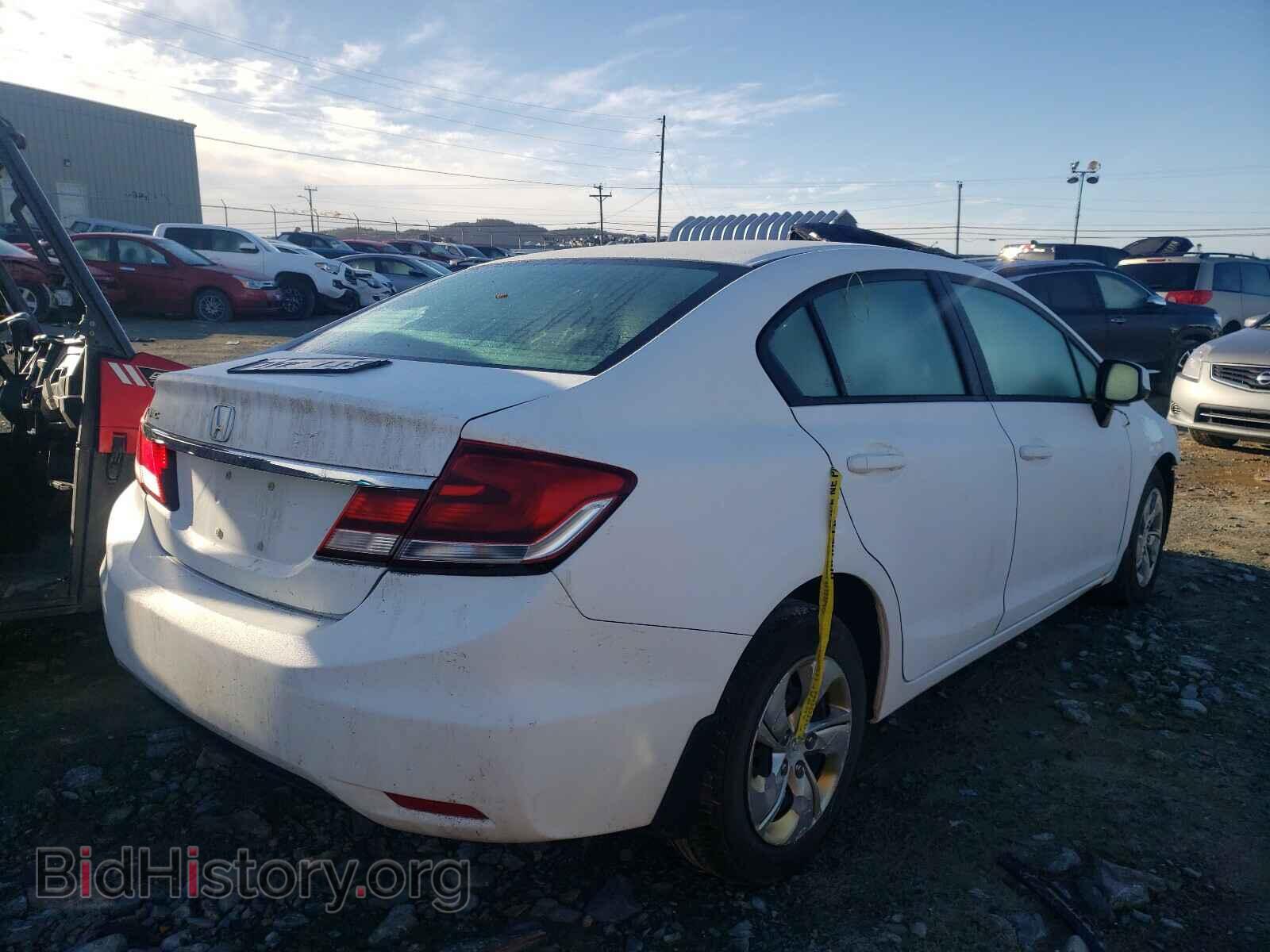 2013 HONDA CIVIC - VIN: 2HGFB2F45DH041186 - Фото 4