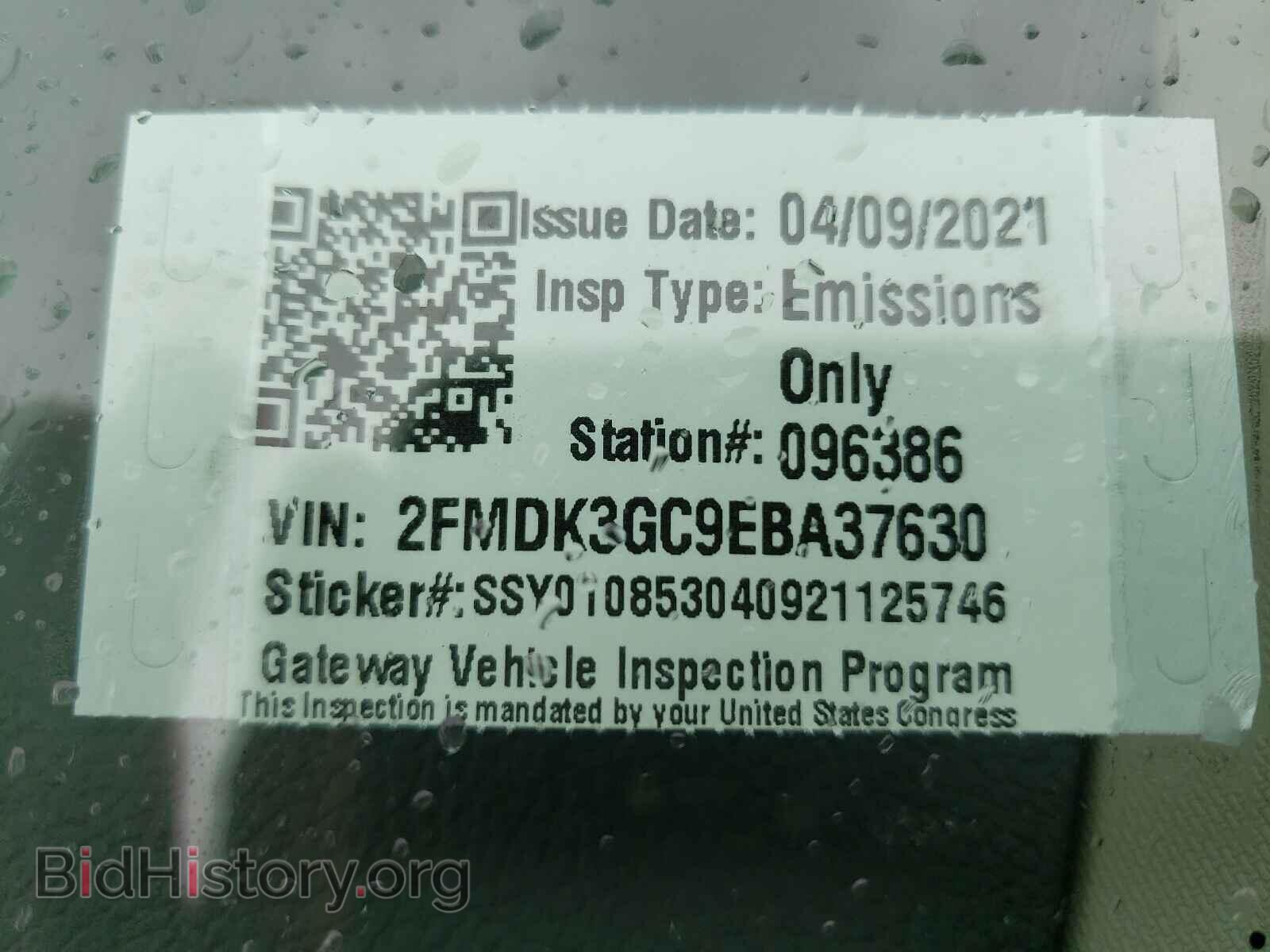 2014 FORD EDGE - VIN: 2FMDK3GC9EBA37630 - Фото 10