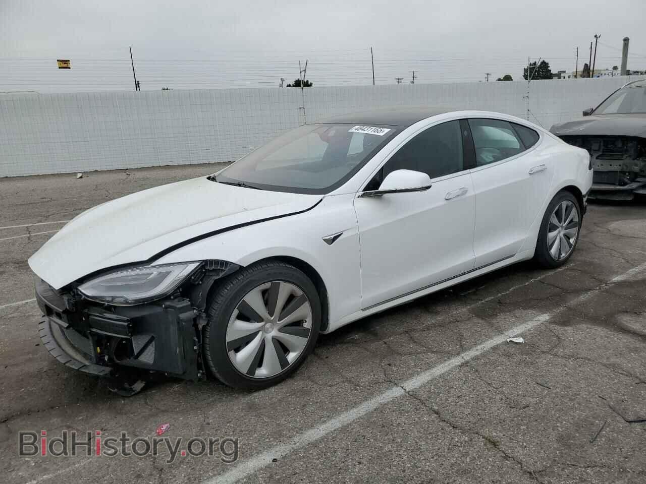 Photo 5YJSA1E24MF427775 - TESLA MODEL S 2021