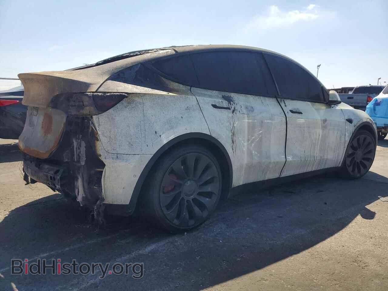 2022 TESLA MODEL Y - VIN: 7SAYGDEFXNF531138 - Фото 3