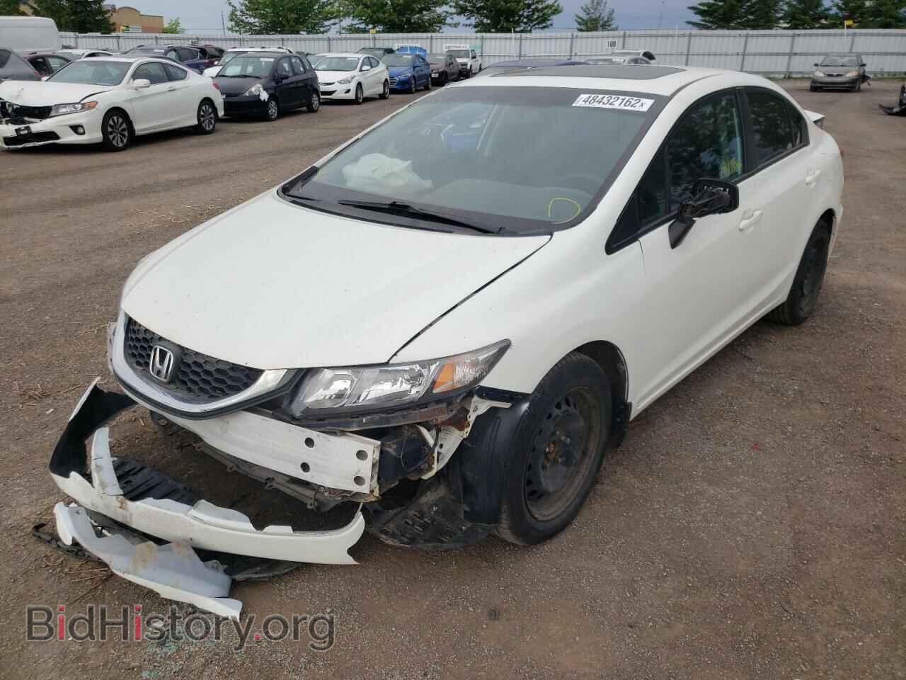 2013 HONDA CIVIC - VIN: 2HGFB2F59DH026196 - Фото 2