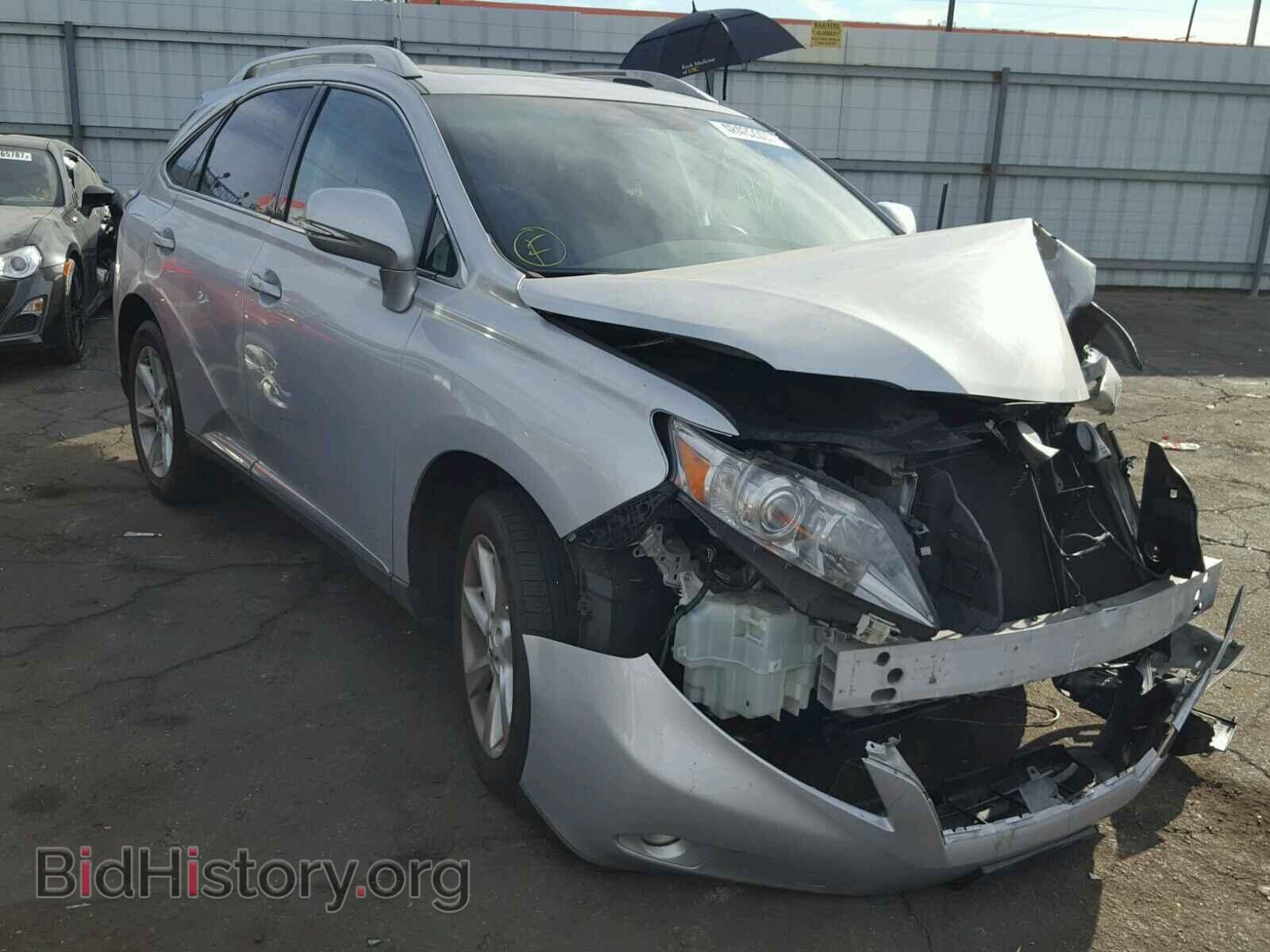 Фотография 2T2ZK1BA2CC076399 - LEXUS RX350 2012