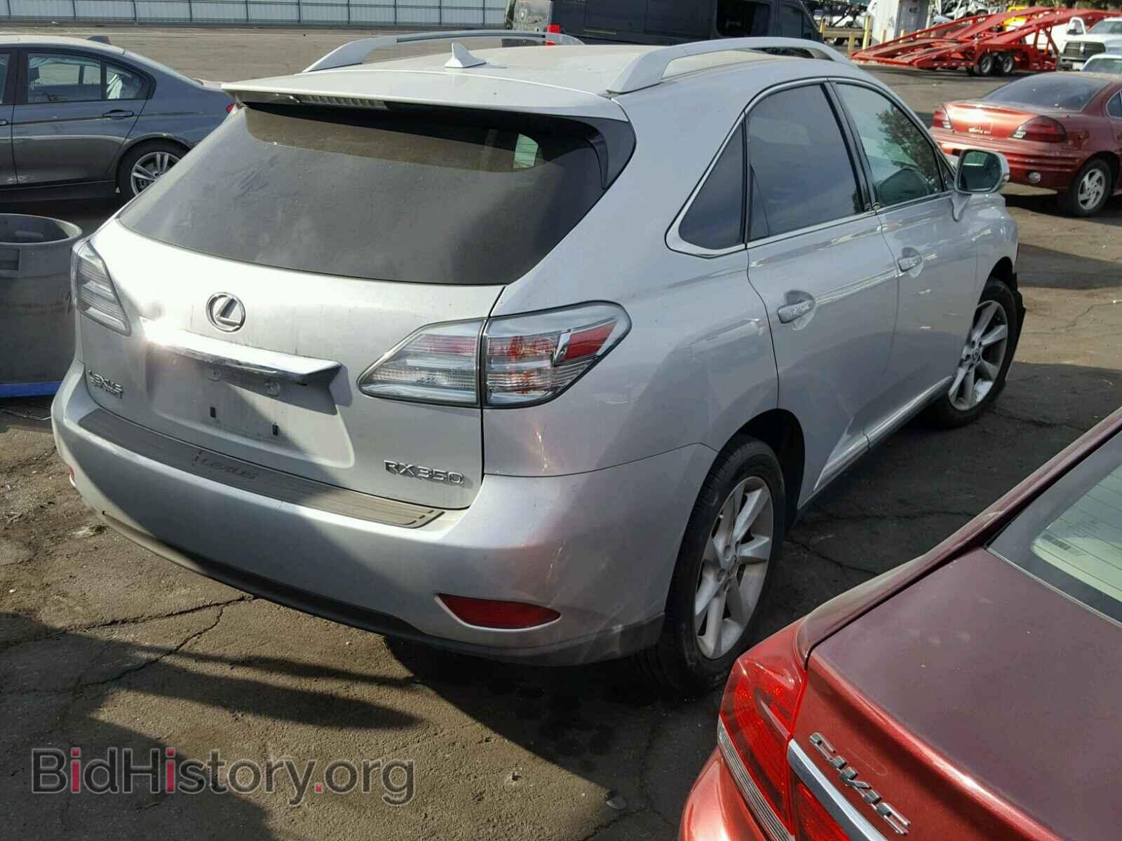 2012 LEXUS RX350 - VIN: 2T2ZK1BA2CC076399 - Фото 4