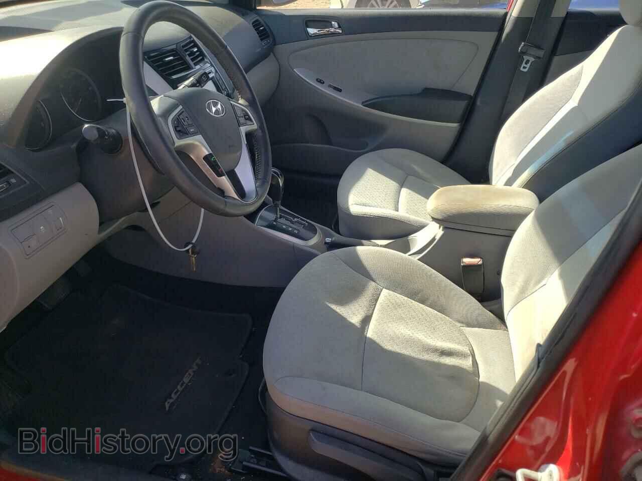 2012 HYUNDAI ACCENT - VIN: KMHCU5AE6CU004832 - Фото 7
