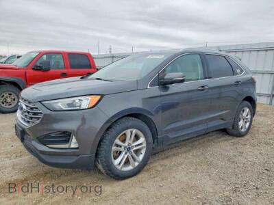 2019 Ford EDGE SEL, gray — VIN 2FMPK4J97KBB67725, Copart