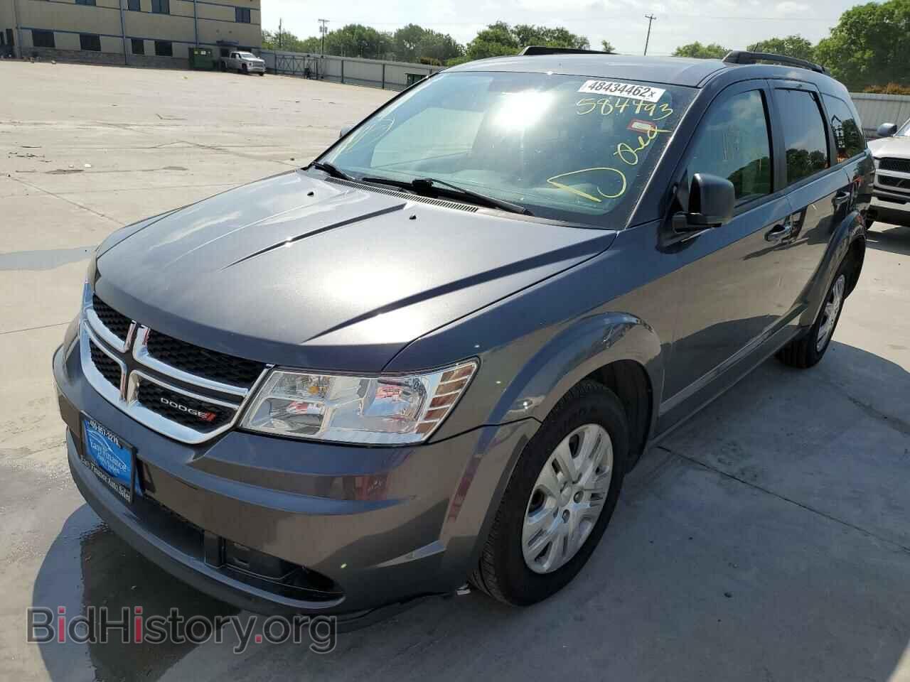 2017 DODGE JOURNEY - VIN: 3C4PDCAB3HT584493 - Фото 2