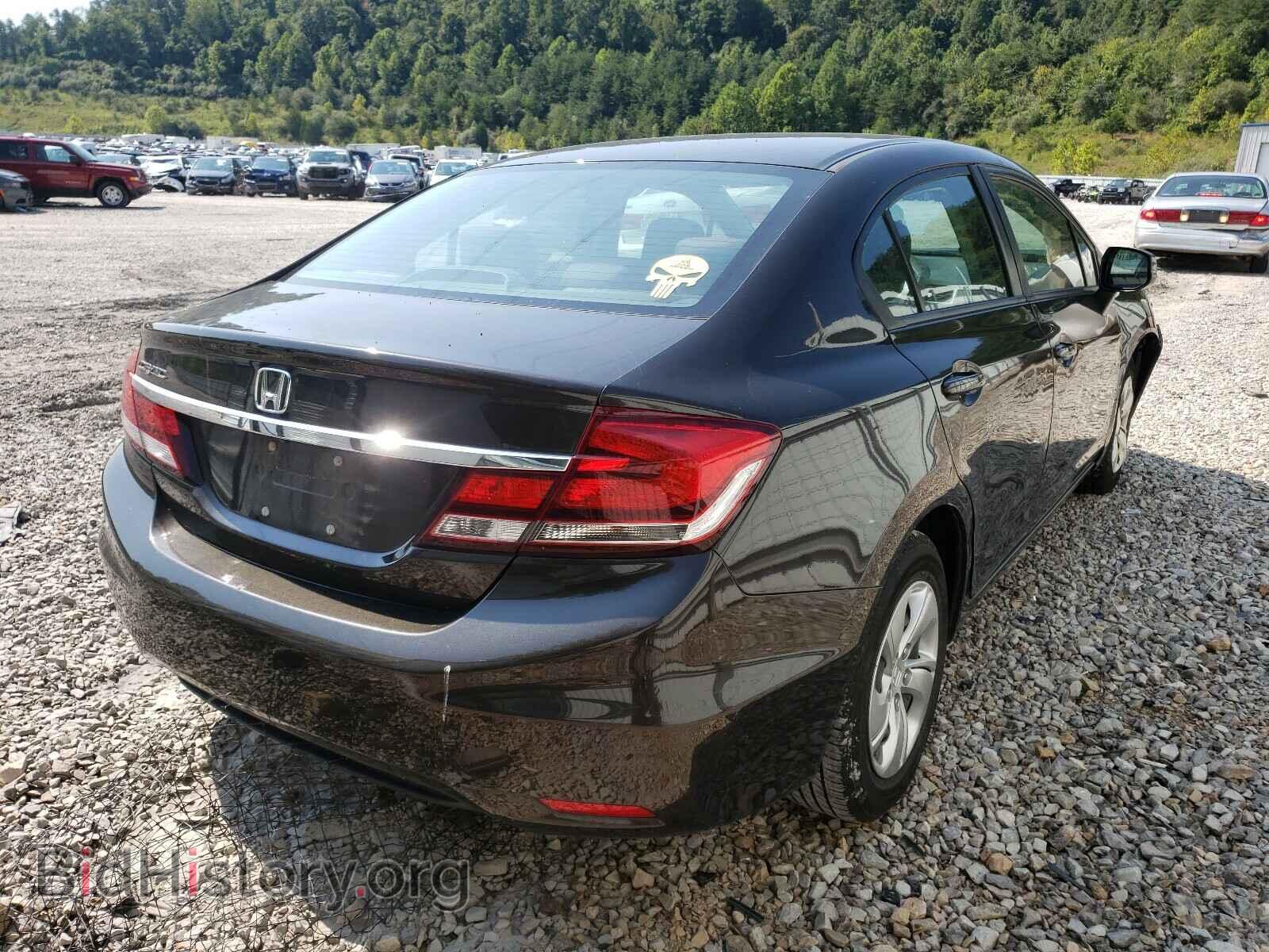 2013 HONDA CIVIC - VIN: 19XFB2F51DE003361 - Фото 4