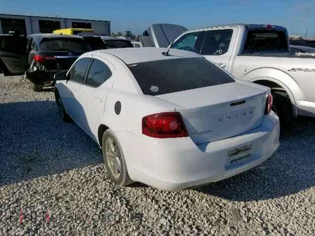 2011 DODGE AVENGER - VIN: 1B3BD1FB8BN555829 - Фото 3