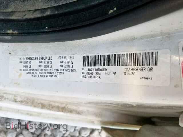 2011 DODGE AVENGER - VIN: 1B3BD1FB8BN555829 - Фото 10