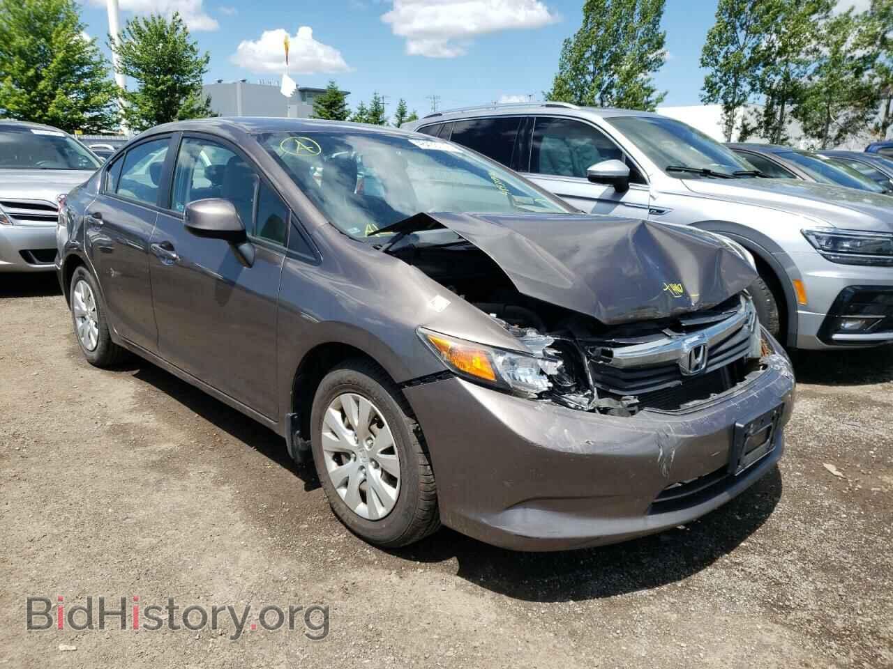 Фотография 2HGFB2F40CH050506 - HONDA CIVIC 2012