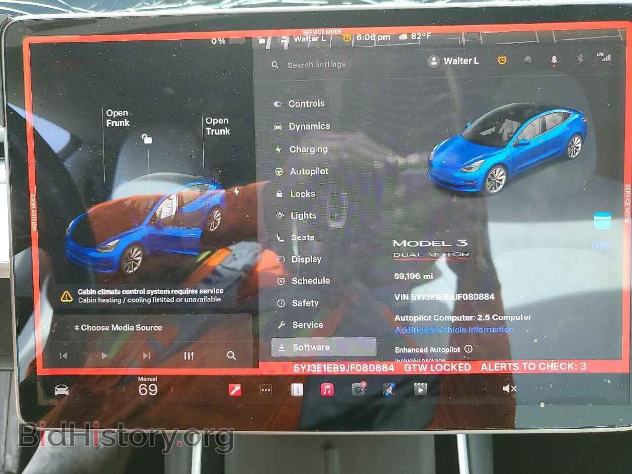 2018 TESLA MODEL 3 - VIN: 5YJ3E1EB9JF080884 - Photo 9