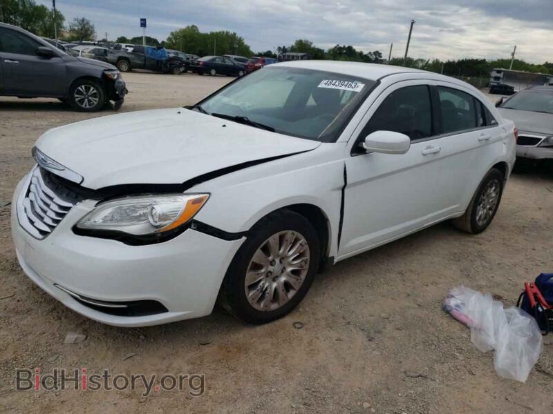 2013 Chrysler 200 200 LX (VIN 1C3CCBAB7DN689807) — photo 1 of 12, Copart, damage: front end