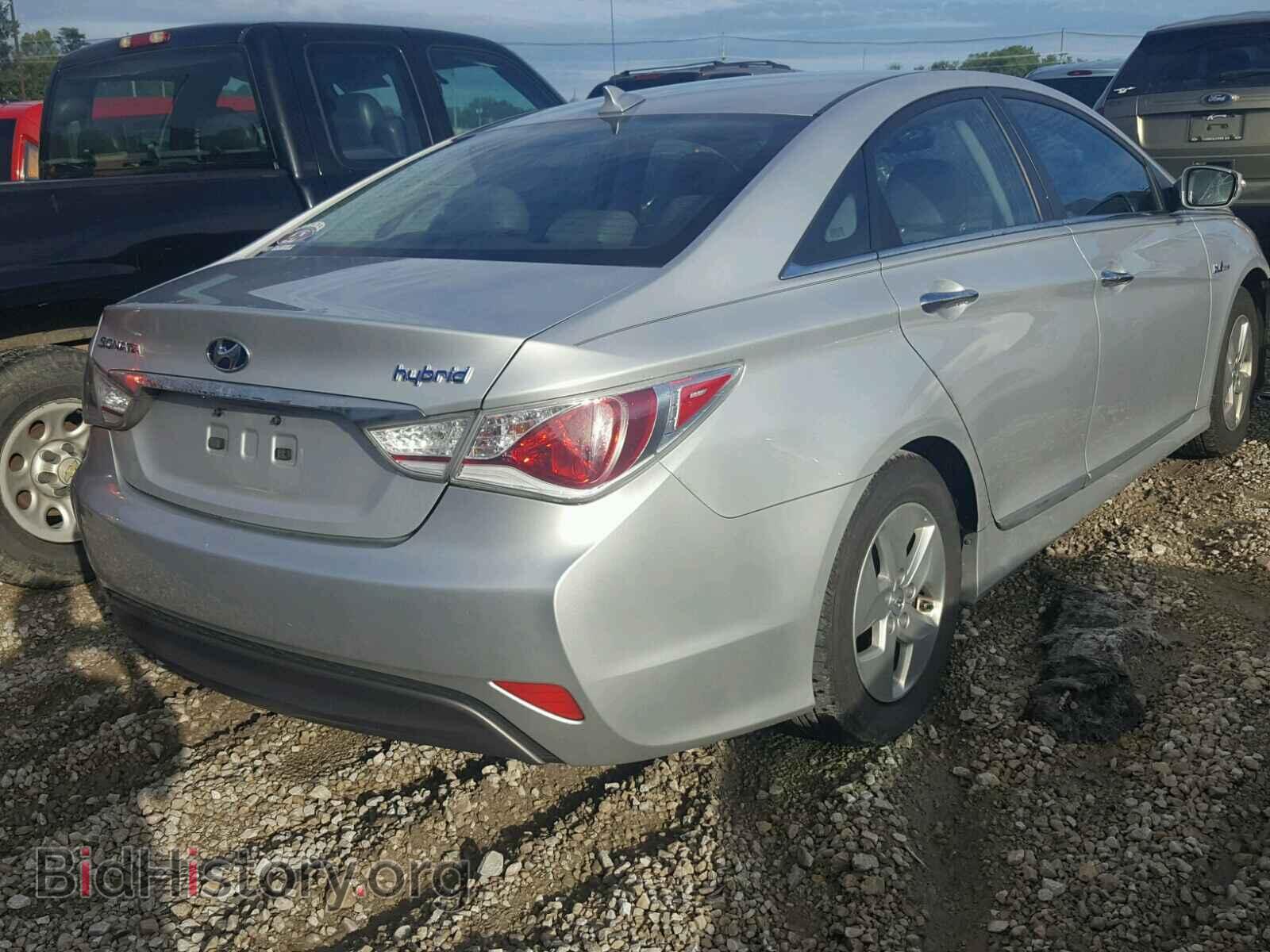 2012 HYUNDAI SONATA - VIN: KMHEC4A44CA059231 - Фото 4