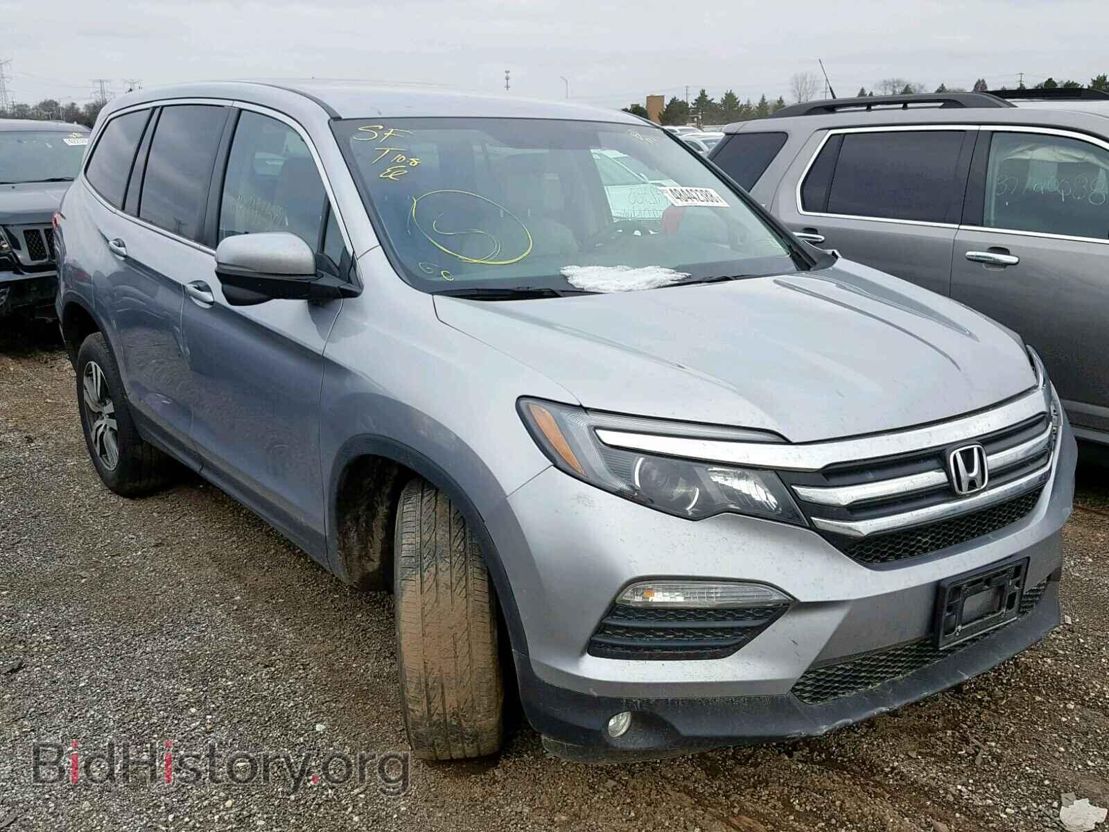 Photo 5FNYF6H34HB009669 - HONDA PILOT EX 2017
