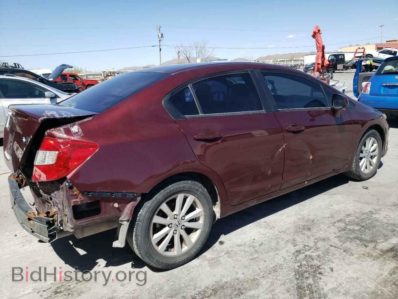 2012 HONDA CIVIC - VIN: 19XFB2F85CE043144 - Фото 3
