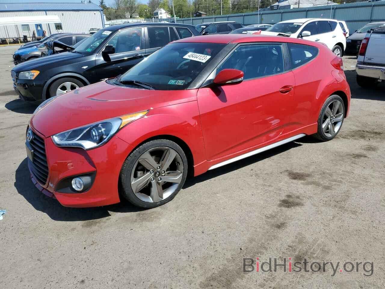 Photo KMHTC6AE1EU184121 - HYUNDAI VELOSTER 2014