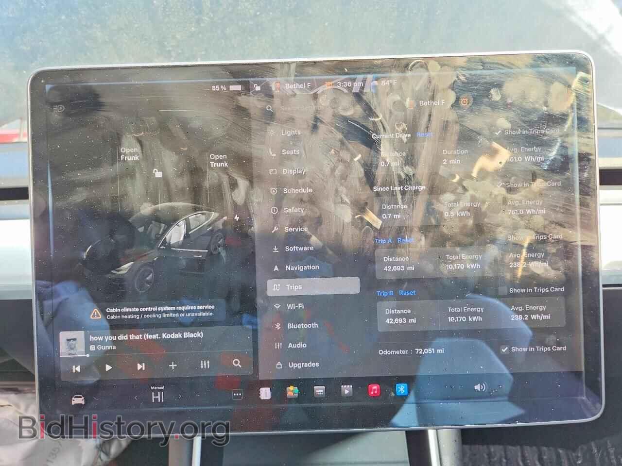 2019 TESLA MODEL 3 - VIN: 5YJ3E1EA9KF301702 - Photo 9
