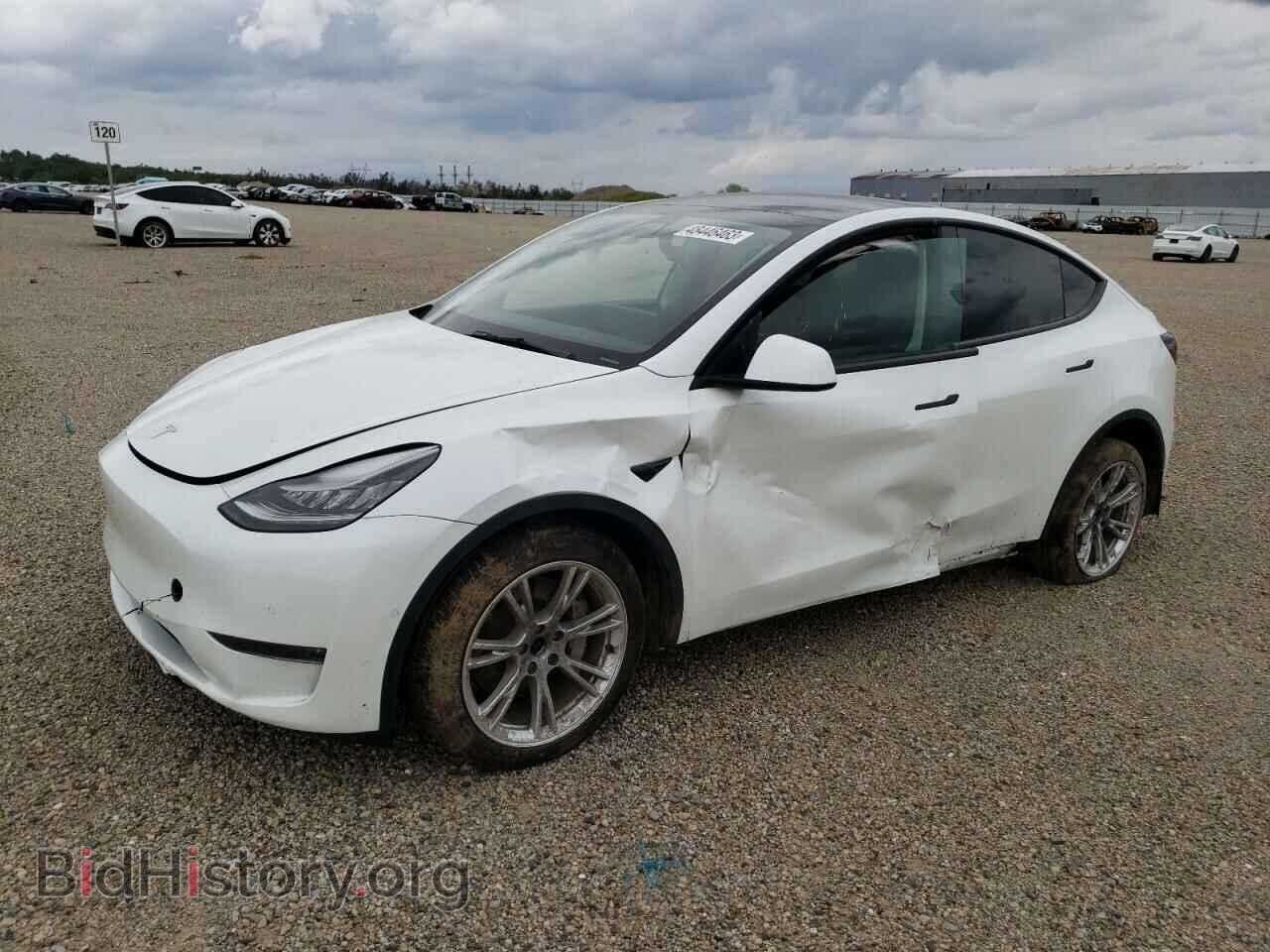 Photo 5YJYGDEEXMF087343 - TESLA MODEL Y 2021