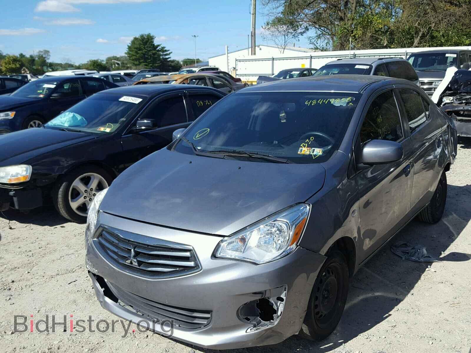 2017 MITSUBISHI MIRAGE - VIN: ML32F3FJ4HHF19256 - Фото 2