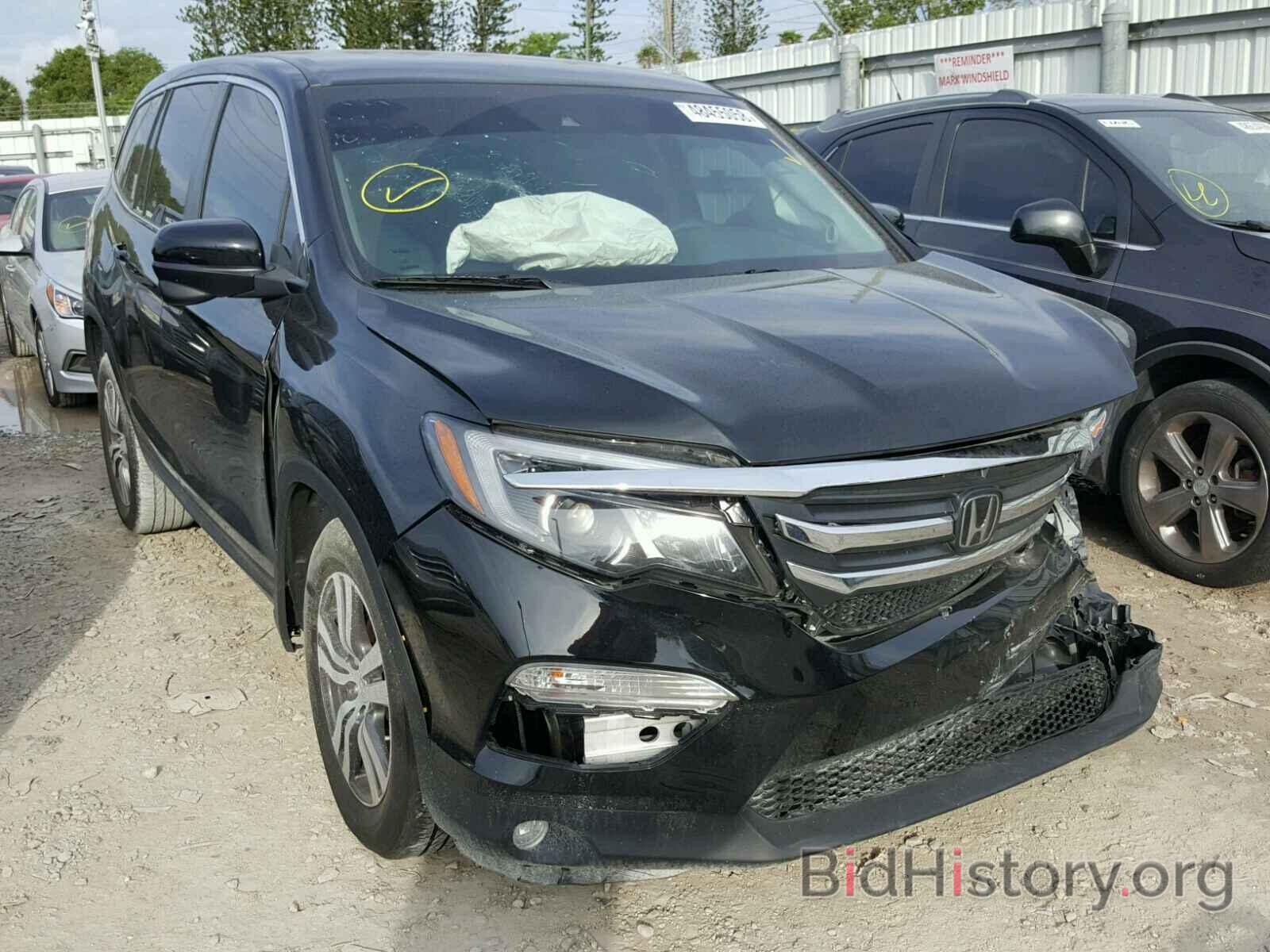 Фотография 5FNYF5H43GB058976 - HONDA PILOT EX 2016