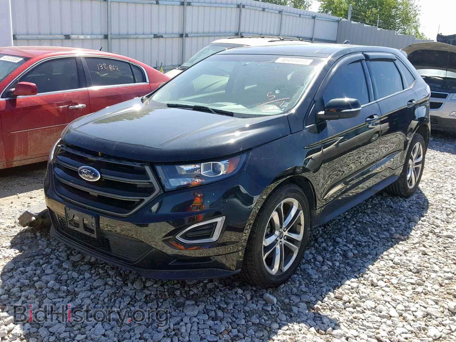 2015 FORD EDGE - VIN: 2FMTK4AP2FBB21237 - Фото 2