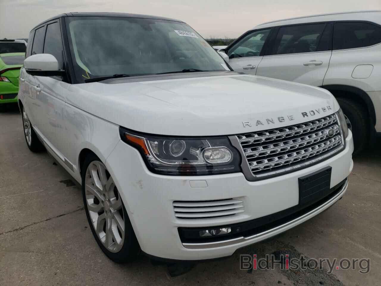 Photo SALGS2VF0FA208215 - LAND ROVER RANGEROVER 2015