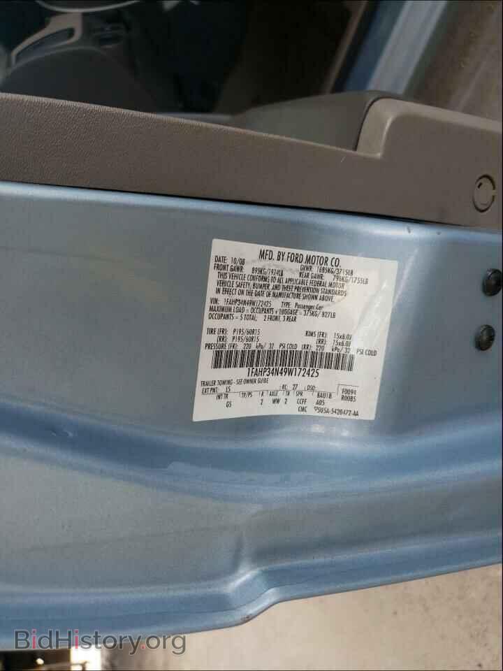2009 FORD FOCUS - VIN: 1FAHP34N49W172425 - Фото 10