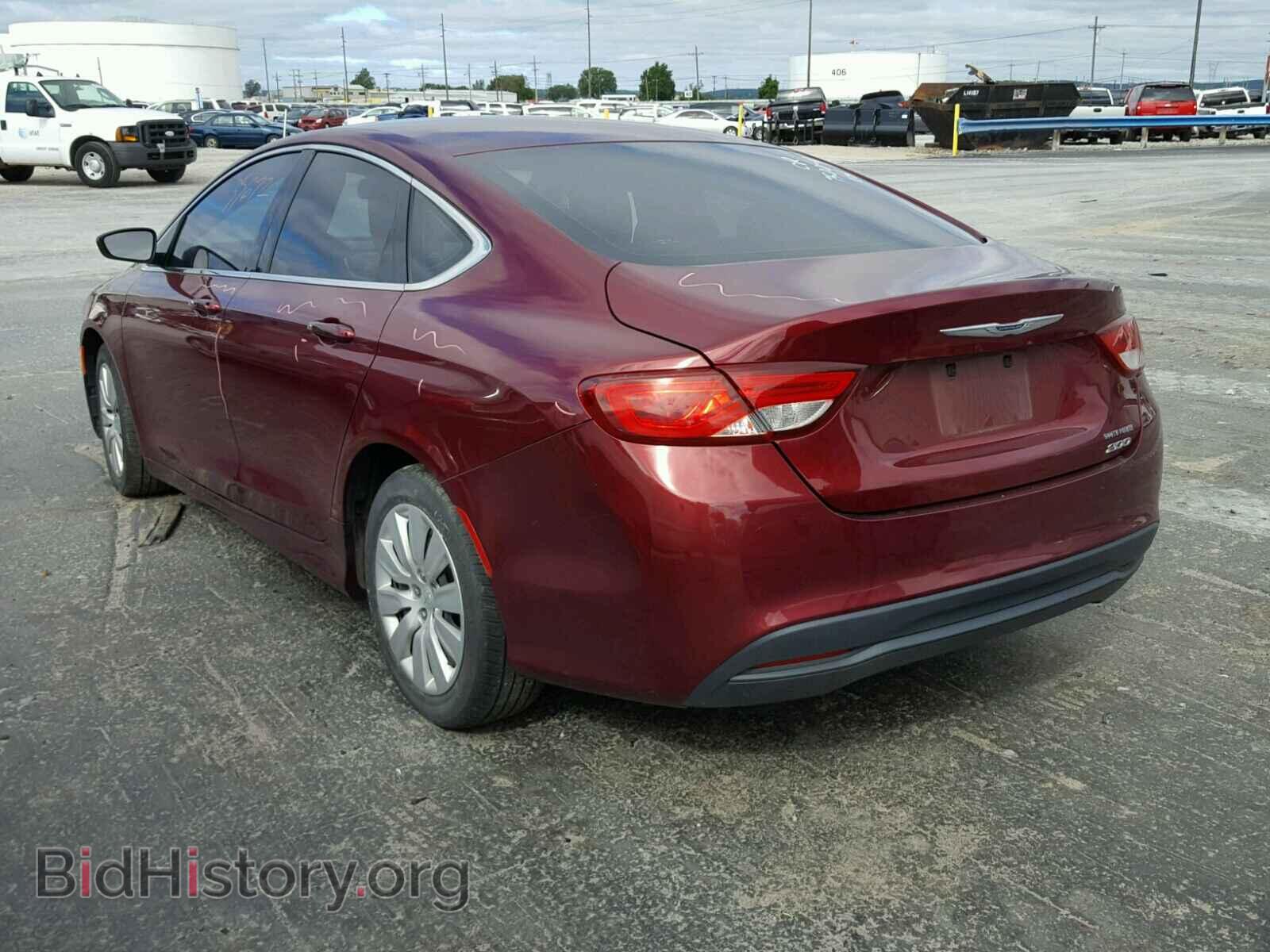 2016 CHRYSLER 200 - VIN: 1C3CCCFB1GN174112 - Фото 3