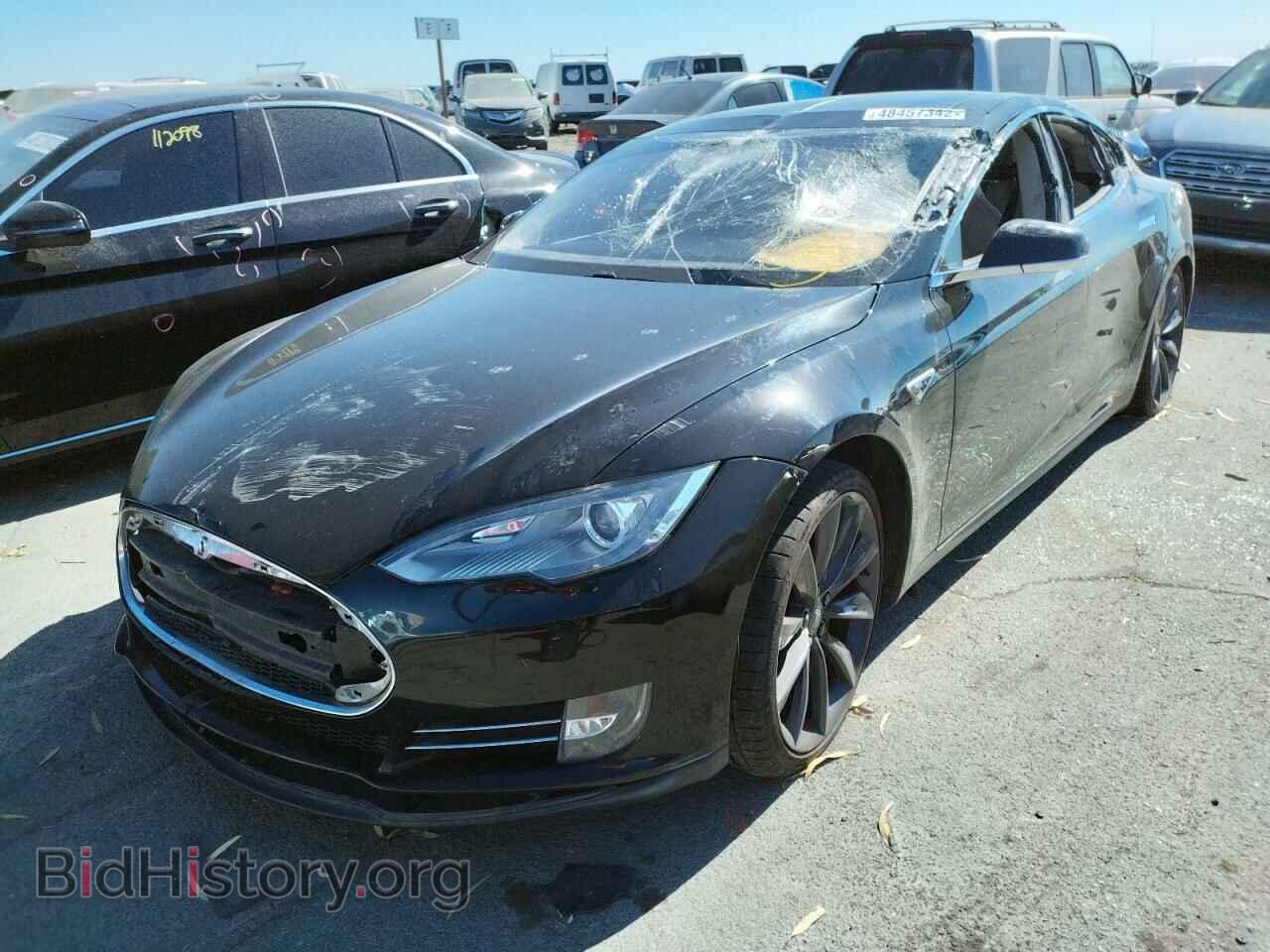 2013 TESLA MODEL S - VIN: 5YJSA1DP3DFP14120 - Photo 2