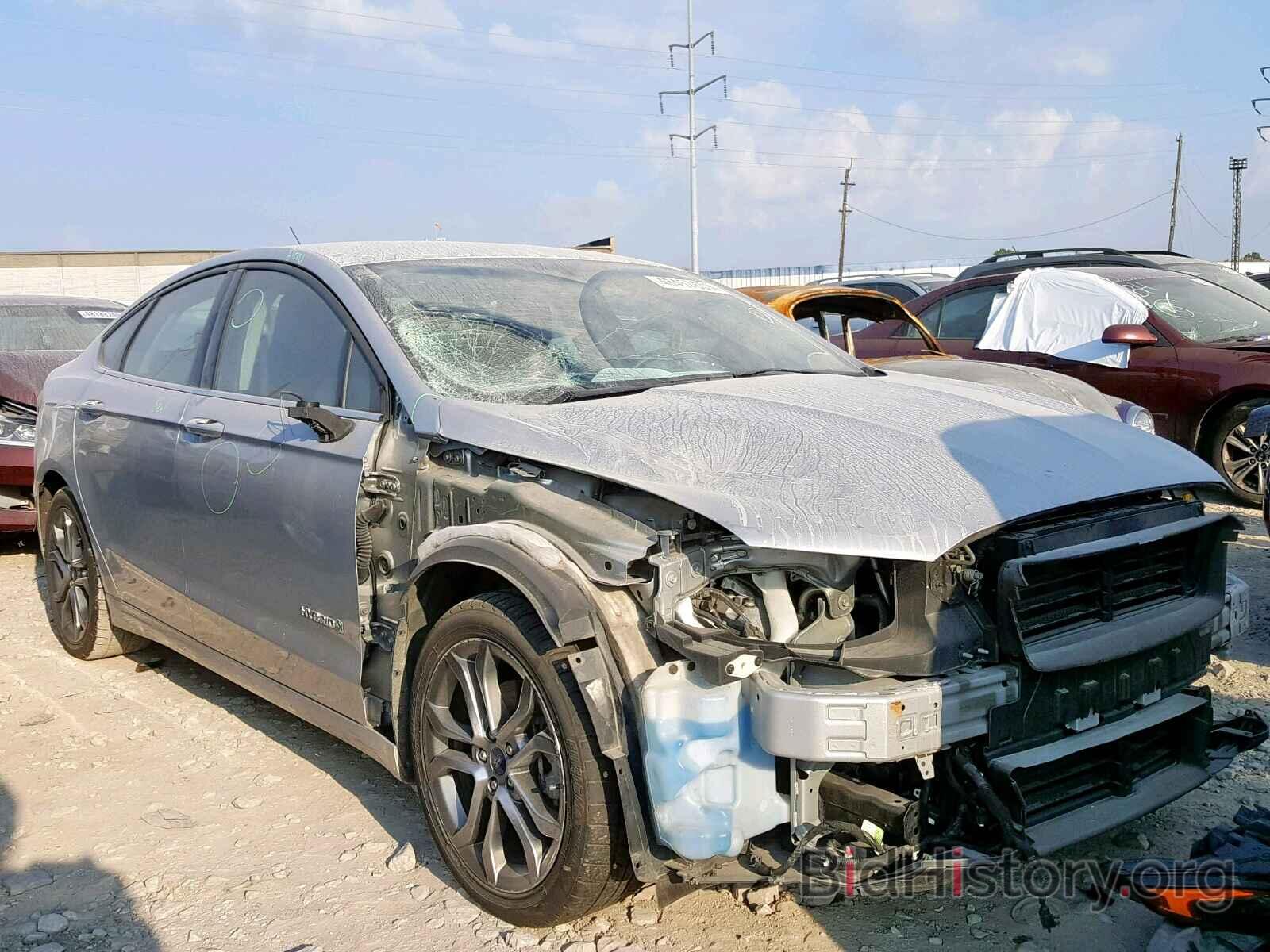 Фотография 3FA6P0LU5HR357163 - FORD FUSION SE 2017