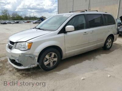2011 Dodge CARAVAN Grand Cara, серебристый — VIN 2D4RN5DG9BR689688, Copart