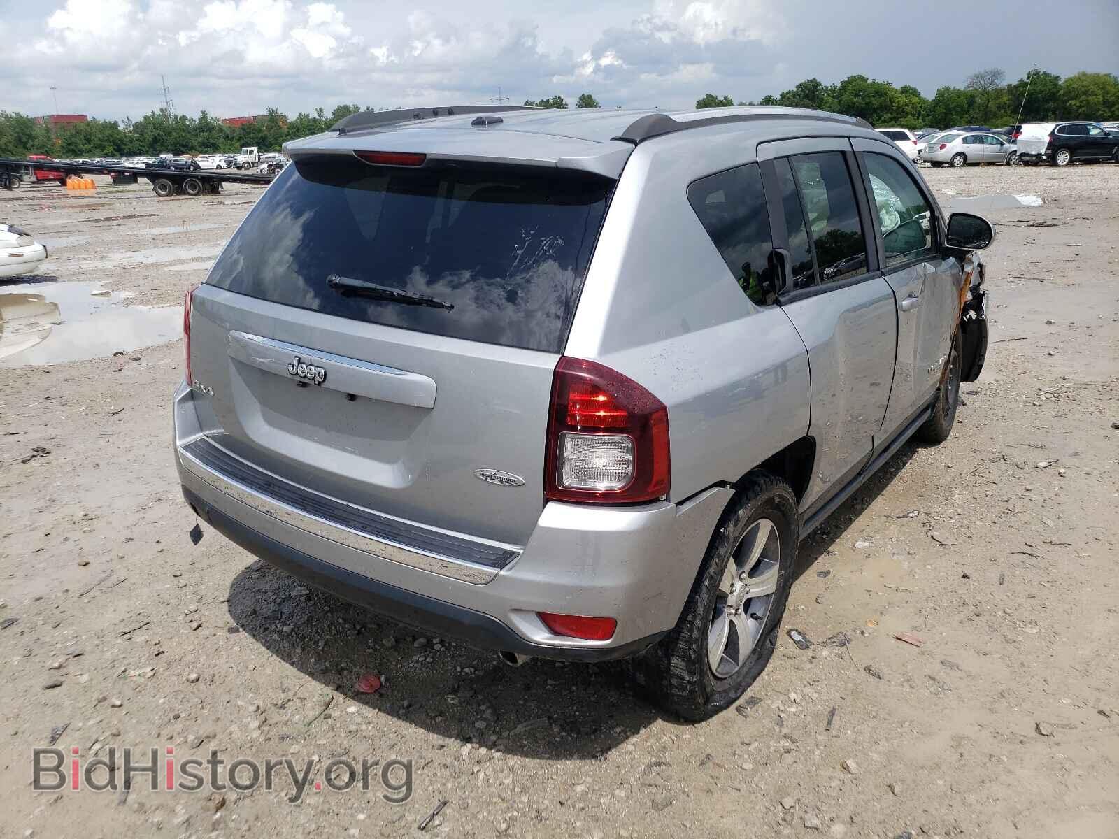 2016 JEEP COMPASS - VIN: 1C4NJDEB3GD764349 - Фото 4