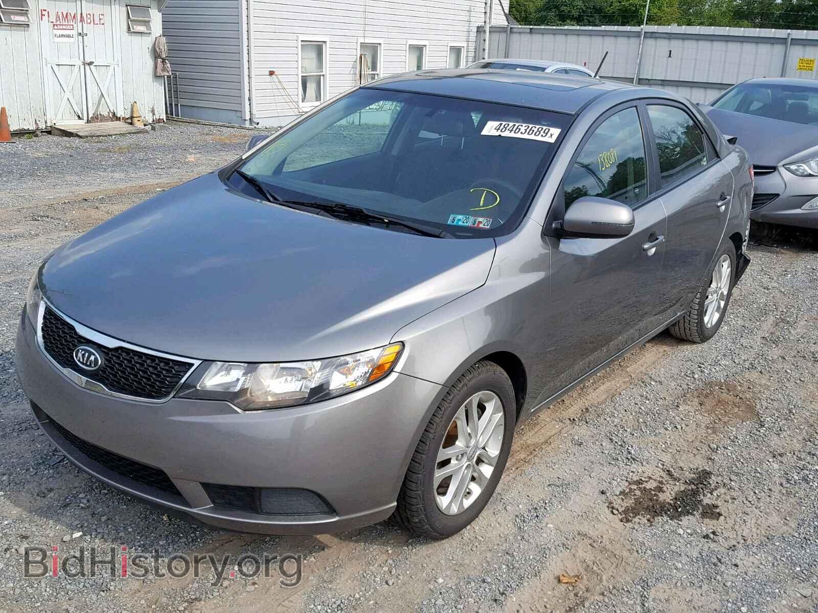 2012 KIA FORTE EX - VIN: KNAFU4A20C5495598 - Фото 2