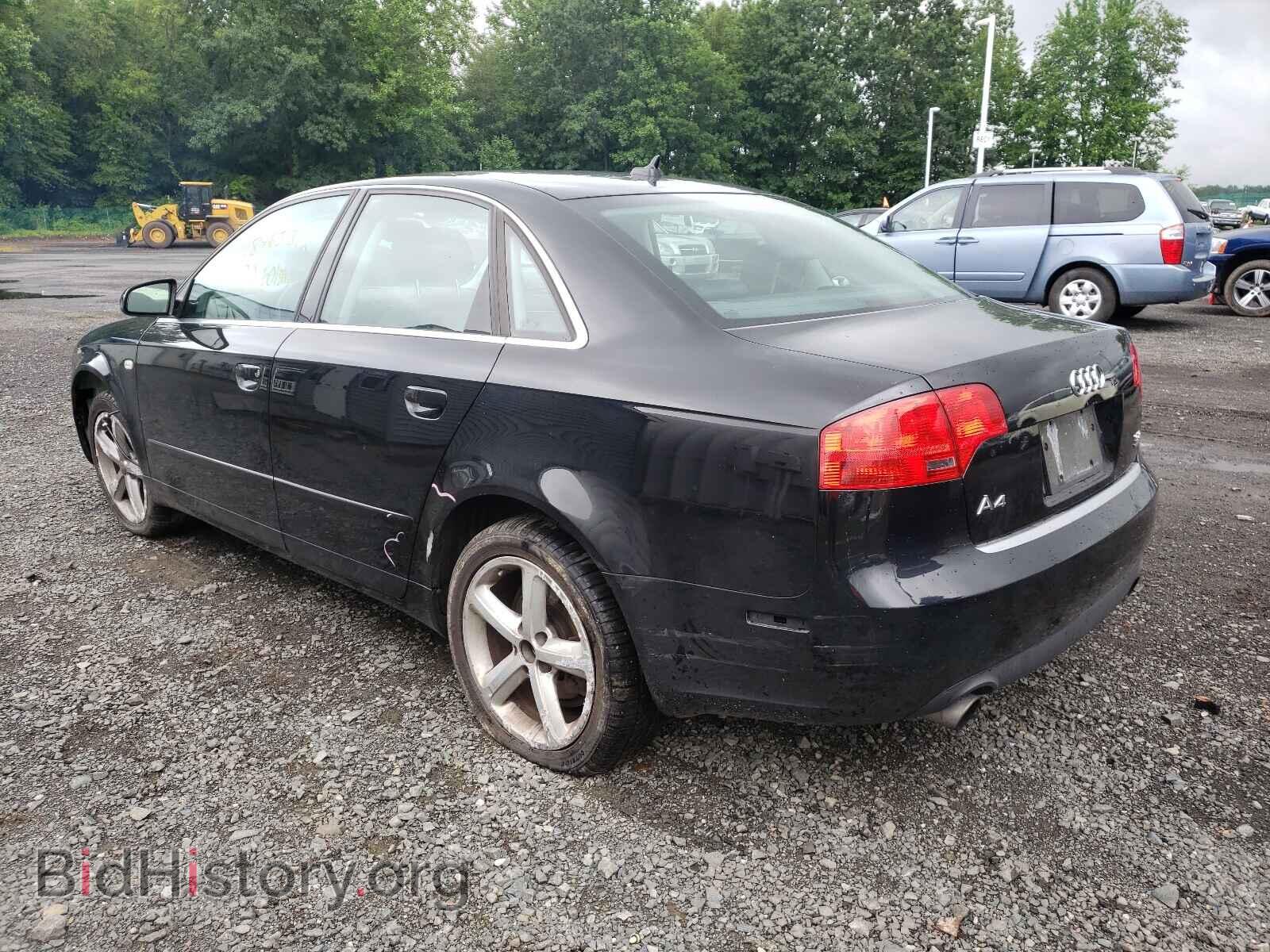 2007 AUDI A4 - VIN: WAUDH78E37A053876 - Фото 3