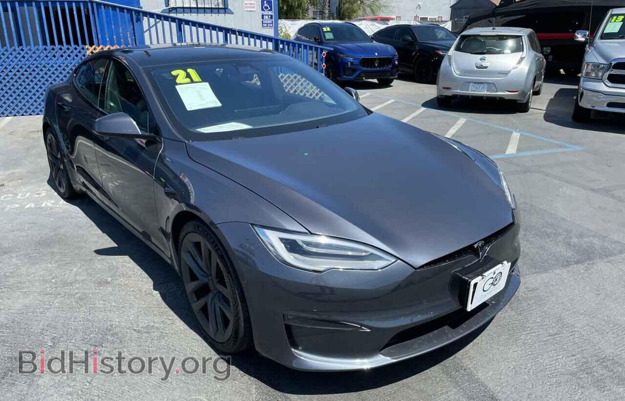 Photo 5YJSA1E63MF434557 - TESLA MODEL S 2021