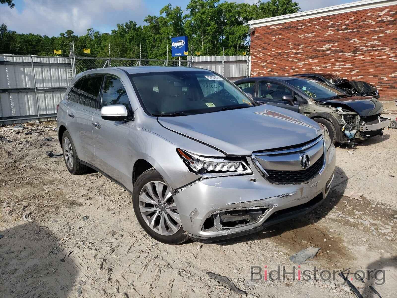 Фотография 5FRYD3H4XEB001390 - ACURA MDX 2014