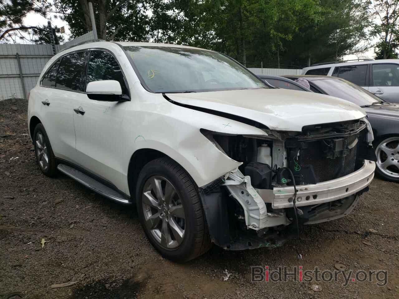 Фотография 5FRYD4H90GB016386 - ACURA MDX 2016