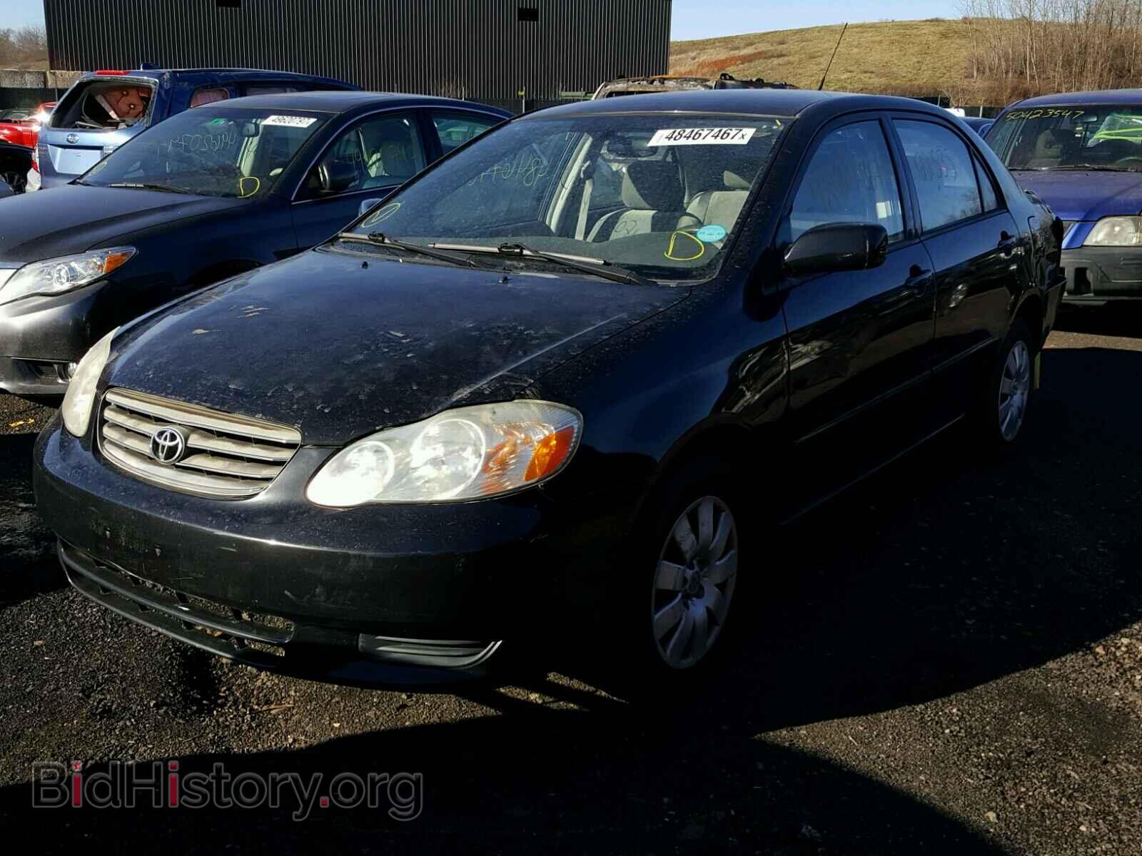 2003 TOYOTA COROLLA - VIN: 2T1BR32E33C041225 - Фото 2