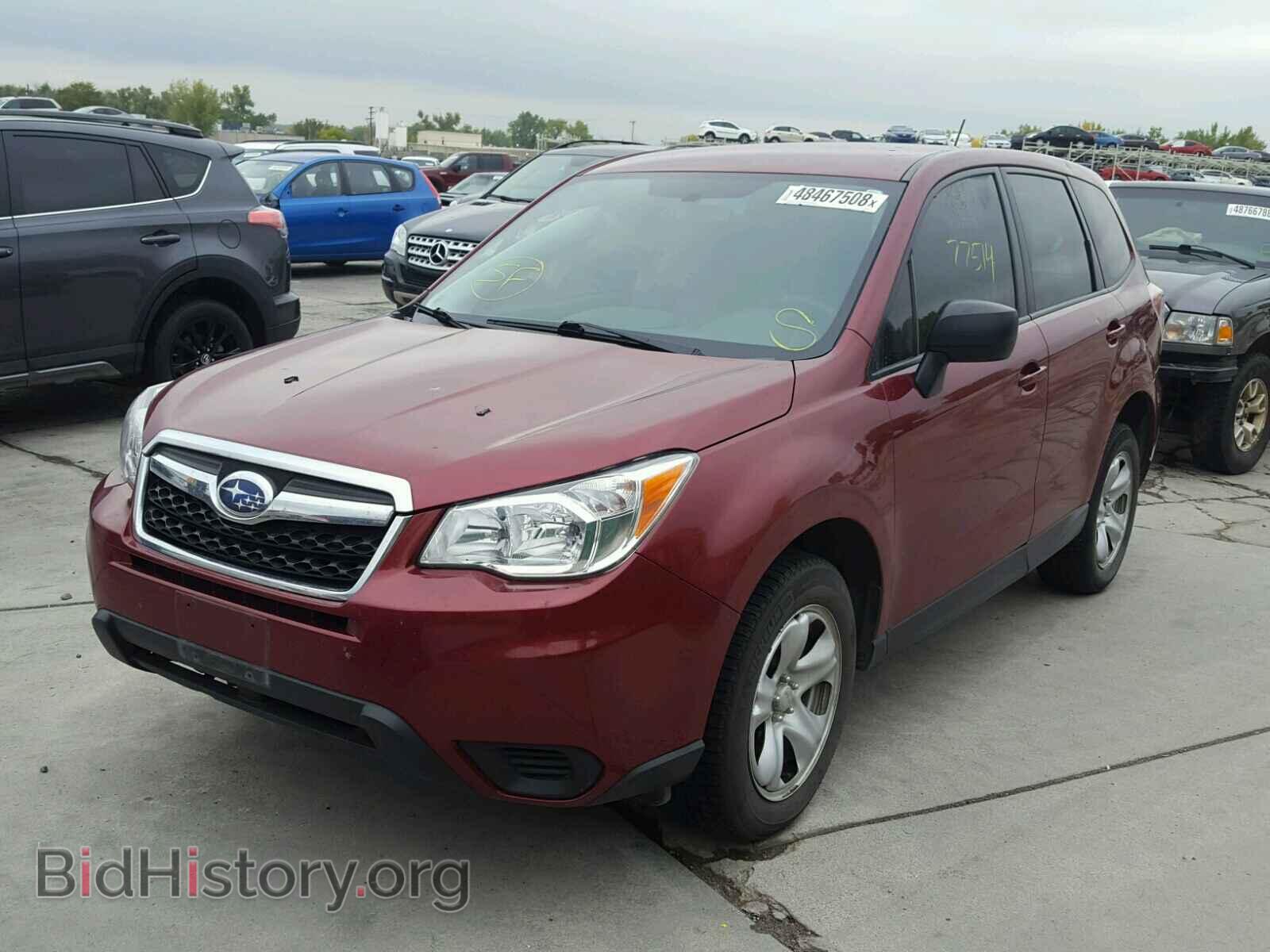 2014 SUBARU FORESTER - VIN: JF2SJAAC8EH544468 - Фото 2