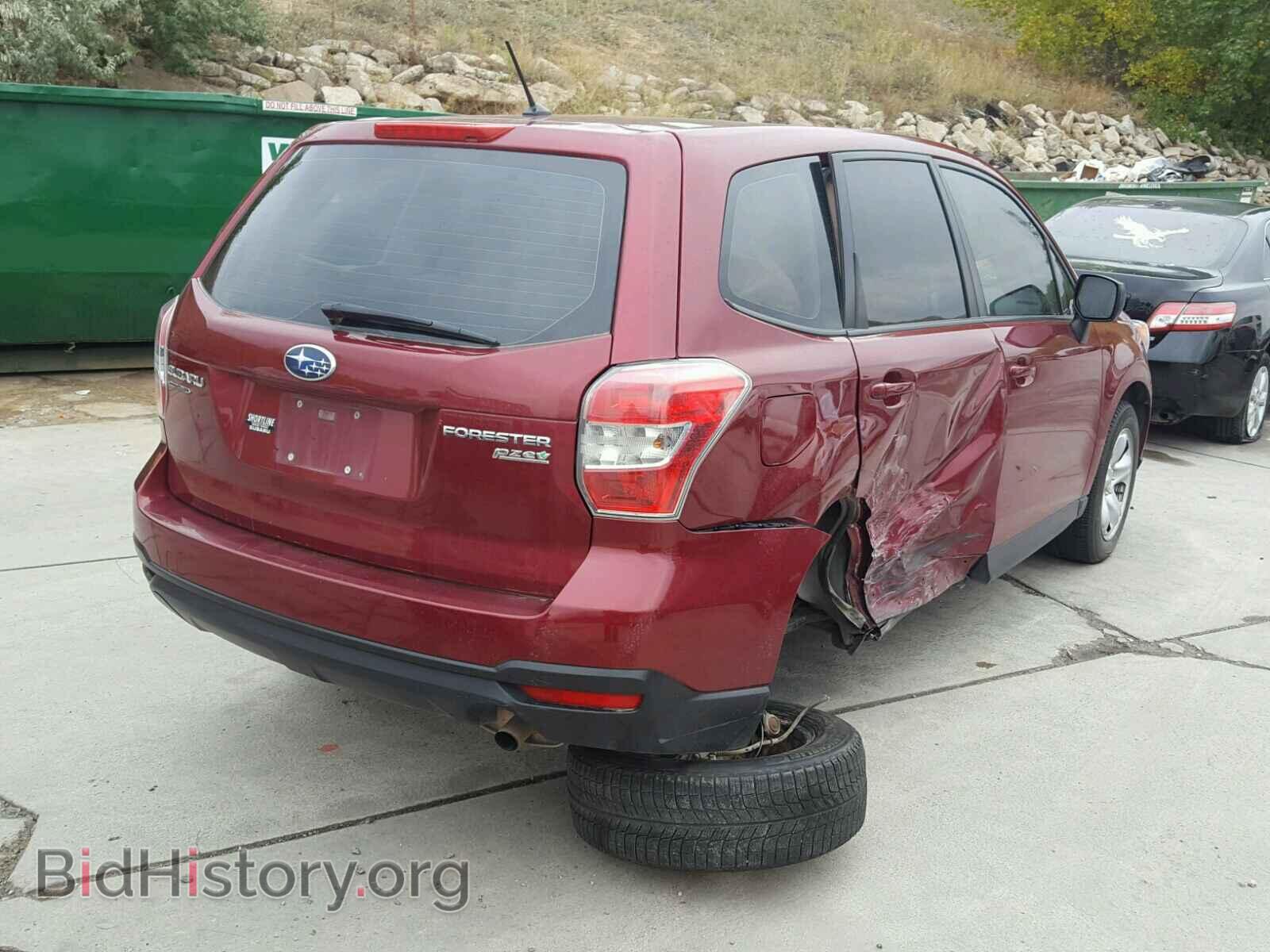 2014 SUBARU FORESTER - VIN: JF2SJAAC8EH544468 - Фото 4