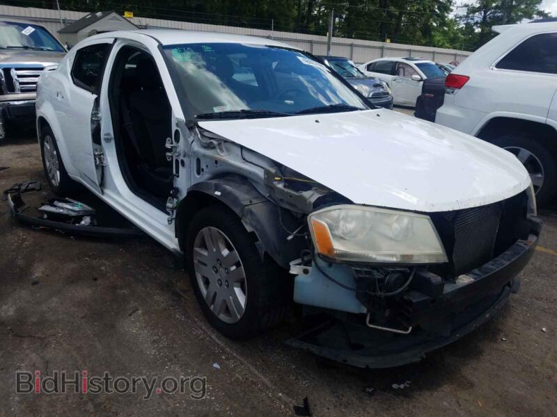 2012 Dodge AVENGER Avenger SE (VIN 1C3CDZAB6CN252529) — photo 1 of 10, Copart, damage: side
