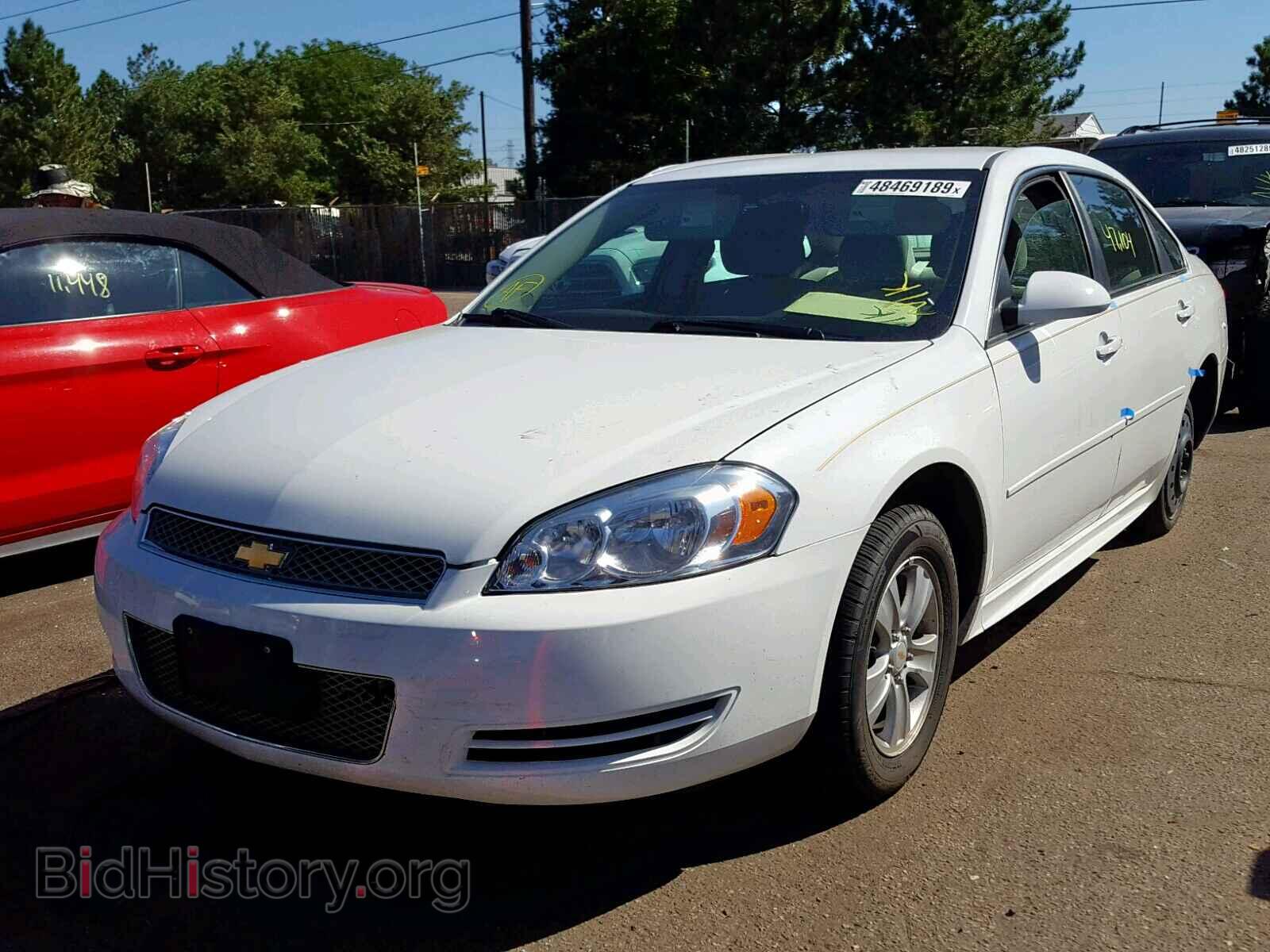 2013 CHEVROLET IMPALA - VIN: 2G1WF5E36D1134121 - Фото 2