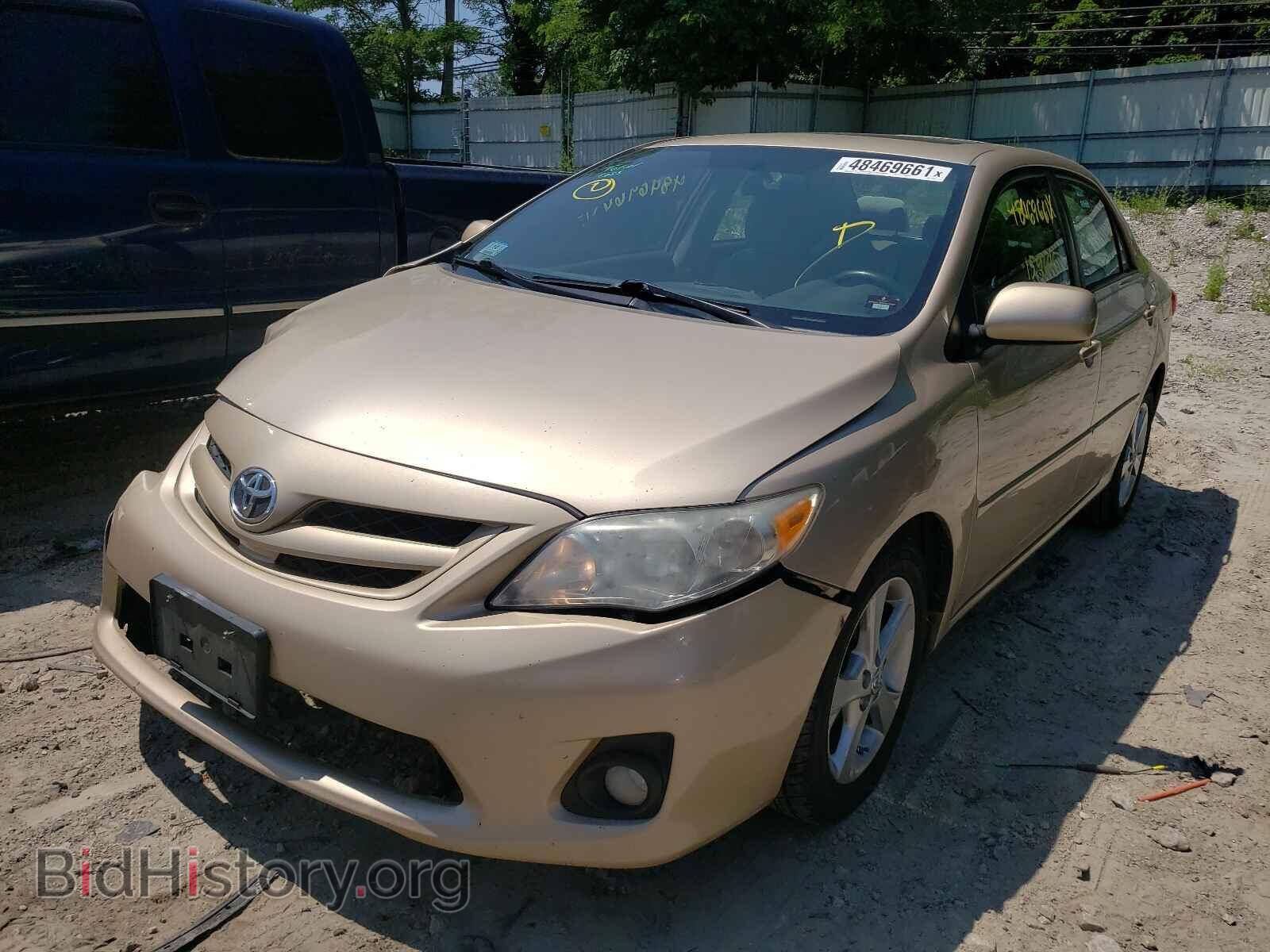 2011 TOYOTA COROLLA - VIN: 2T1BU4EE6BC615122 - Фото 2