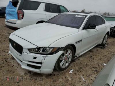 2017 Jaguar XE XE Premium, white — VIN SAJAD4BG7HA965942, Copart