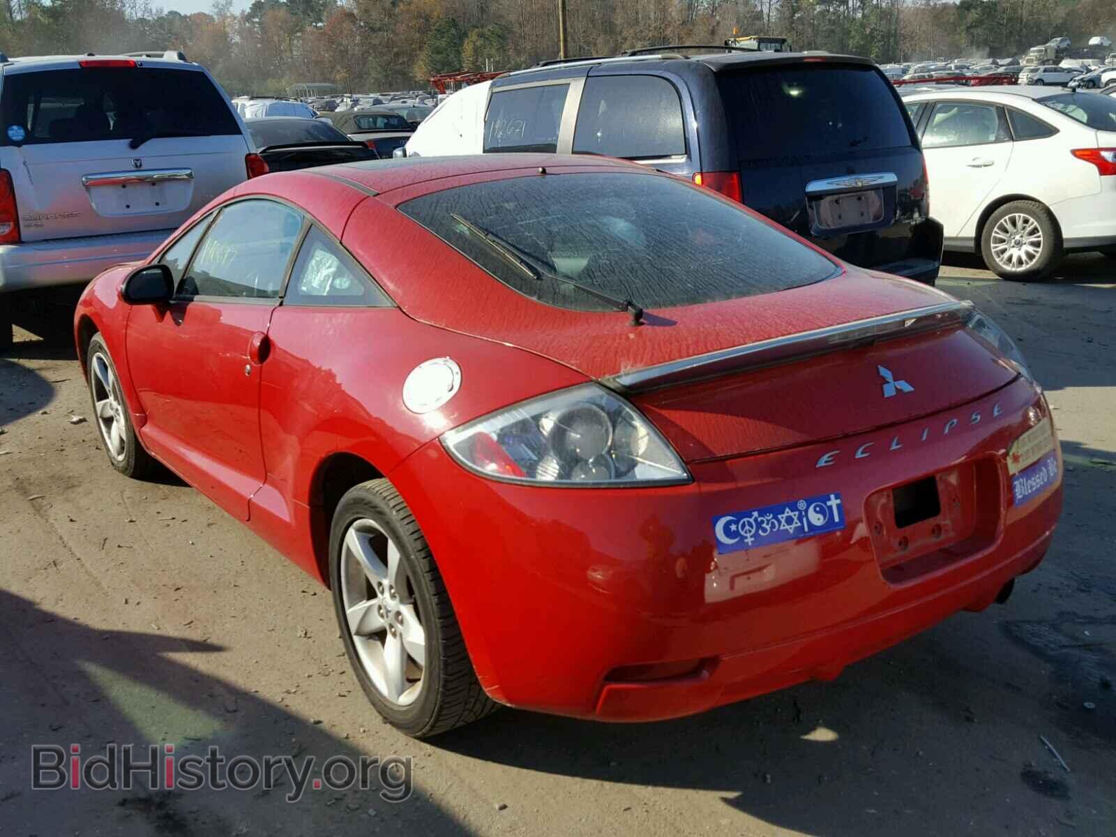 2007 MITSUBISHI ECLIPSE - VIN: 4A3AK24F07E027170 - Photo 3
